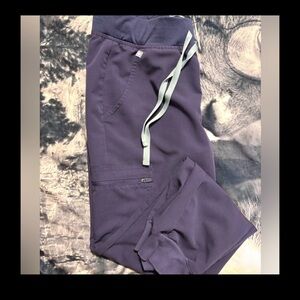 Figs Purple Jogger Scrub Pants